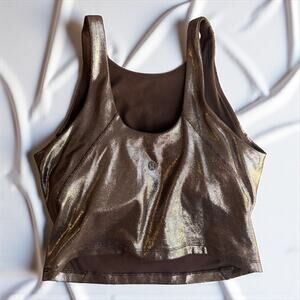 Lululemon Align: High-Neck Shine Tank Top